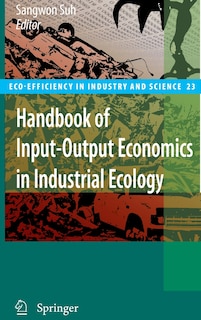 Front cover_Handbook of Input-Output Economics in Industrial Ecology