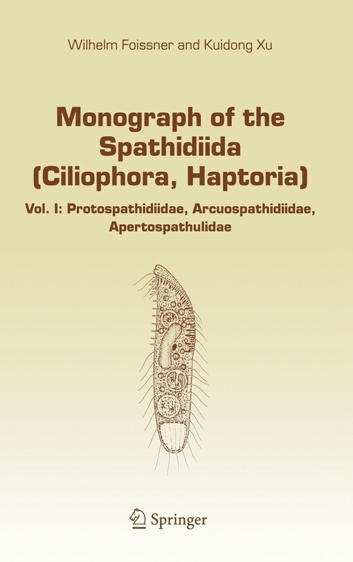 Front cover_Monograph of the Spathidiida (Ciliophora, Haptoria)