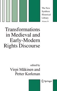 Couverture_Transformations In Medieval And Early-modern Rights Discourse