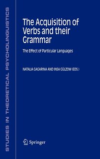 Couverture_The Acquisition Of Verbs And Their Grammar
