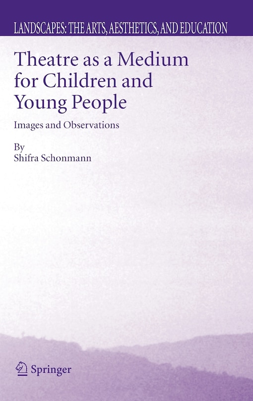 Couverture_Theatre As A Medium For Children And Young People