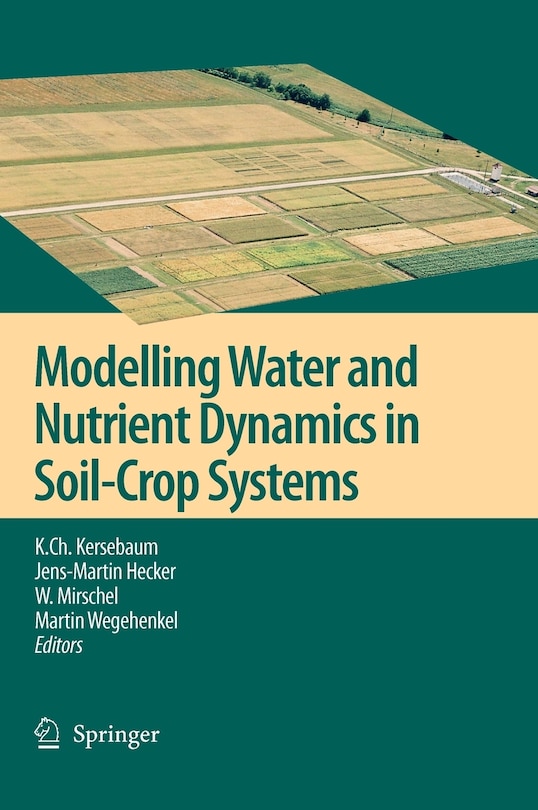 Front cover_Modelling water and nutrient dynamics in soil-crop systems