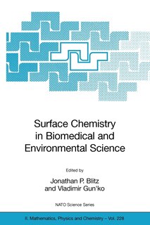 Couverture_Surface Chemistry In Biomedical And Environmental Science