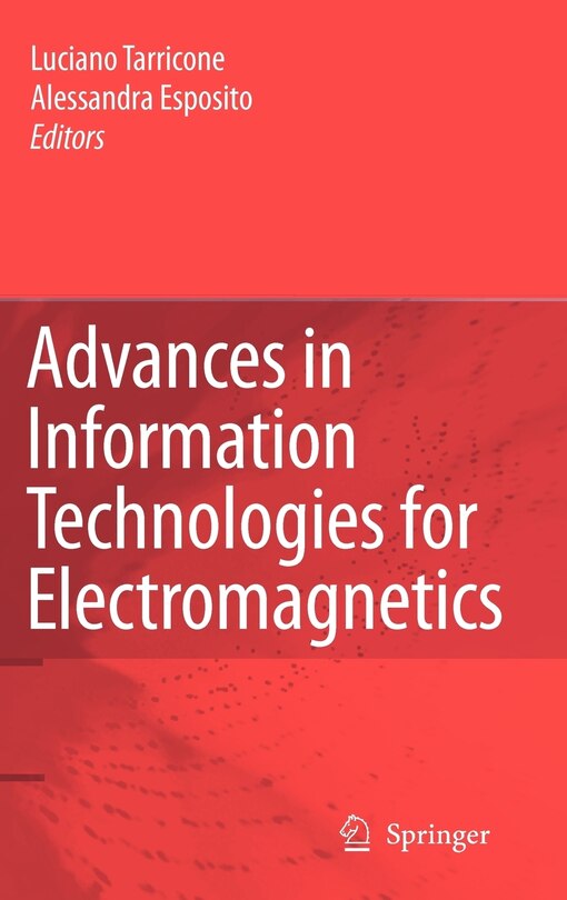 Couverture_Advances in Information Technologies for Electromagnetics