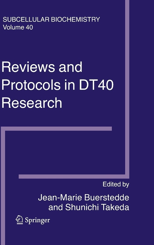 Couverture_Reviews and Protocols in DT40 Research