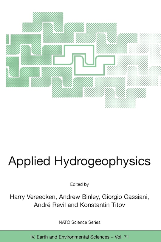 Front cover_Applied Hydrogeophysics