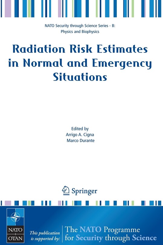 Front cover_Radiation Risk Estimates in Normal and Emergency Situations