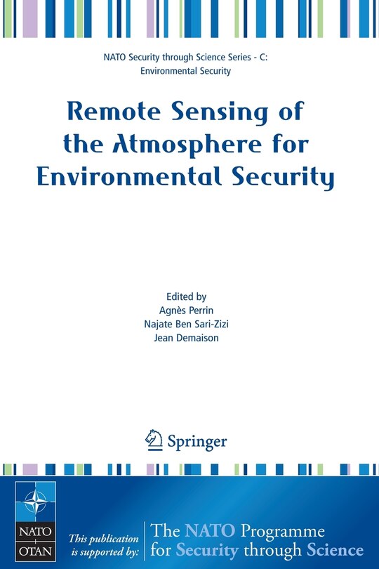 Front cover_Remote Sensing of the Atmosphere for Environmental Security