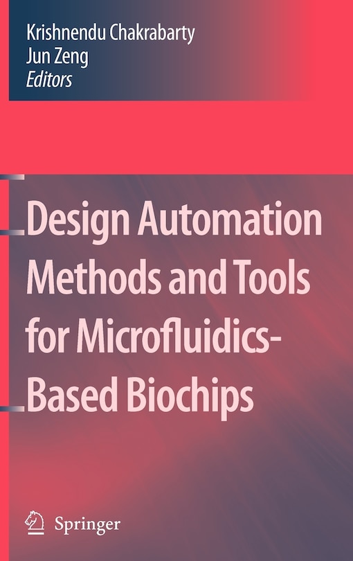 Front cover_Design Automation Methods and Tools for Microfluidics-Based Biochips