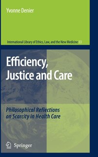 Front cover_Efficiency, Justice and Care