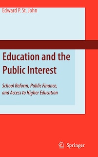 Front cover_Education and the Public Interest