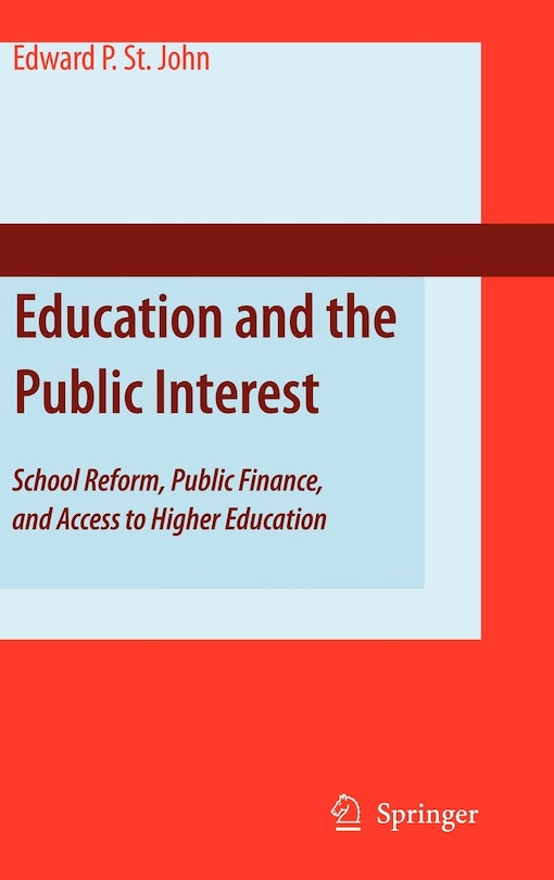 Front cover_Education and the Public Interest