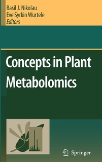 Front cover_Concepts in Plant Metabolomics