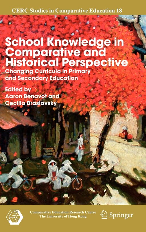 Couverture_School Knowledge in Comparative and Historical Perspective