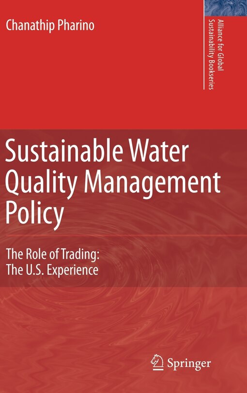 Couverture_Sustainable Water Quality Management Policy