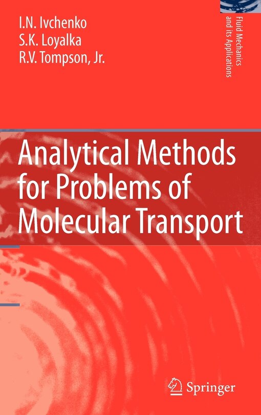 Couverture_Analytical Methods for Problems of Molecular Transport
