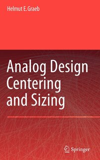 Front cover_Analog Design Centering And Sizing