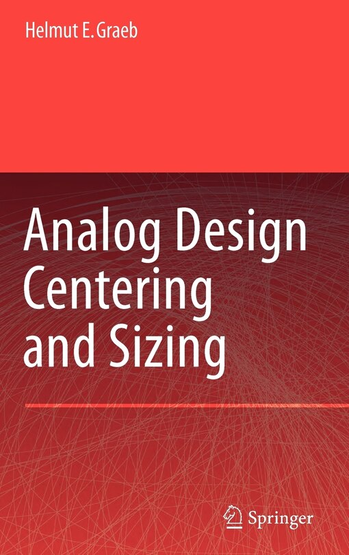 Front cover_Analog Design Centering And Sizing