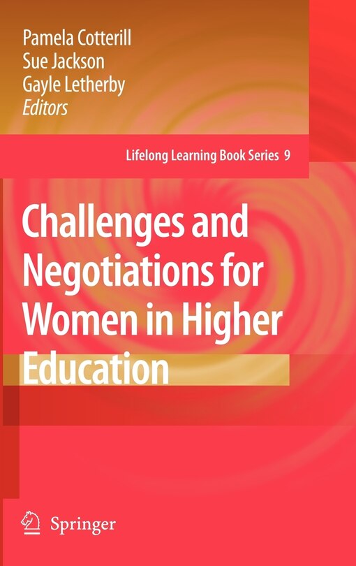 Front cover_Challenges And Negotiations For Women In Higher Education