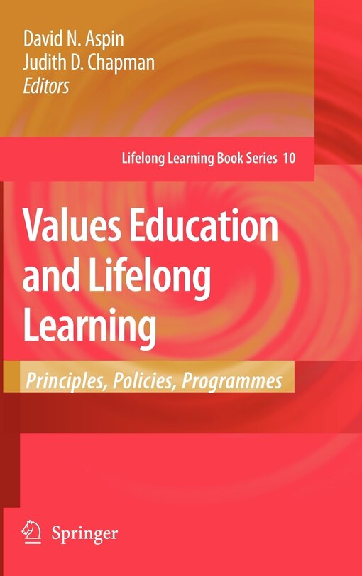 Front cover_Values Education and Lifelong Learning