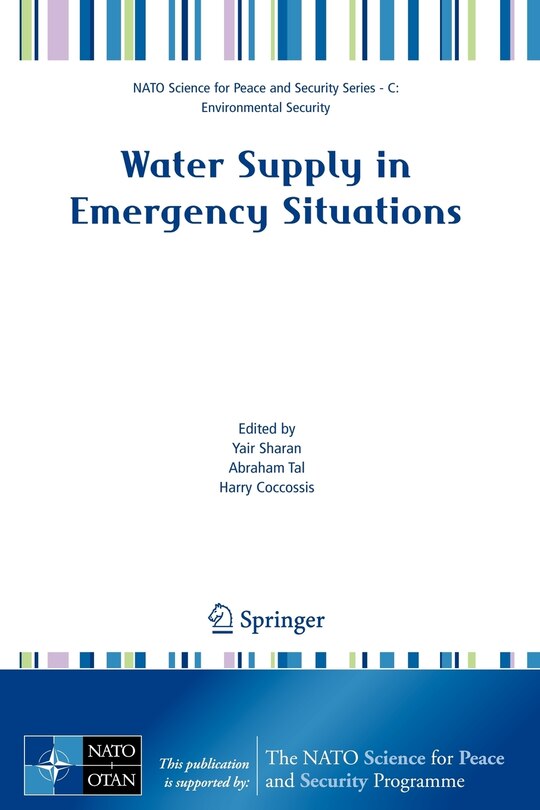 Front cover_Water Supply in Emergency Situations