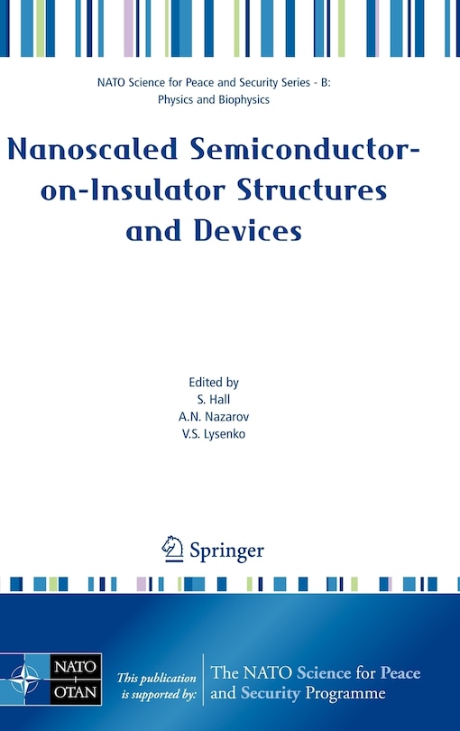 Front cover_Nanoscaled Semiconductor-on-Insulator Structures and Devices