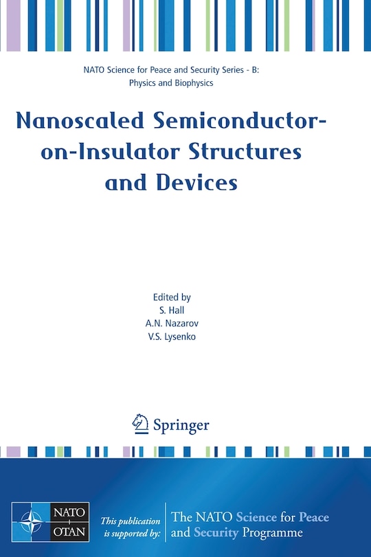 Front cover_Nanoscaled Semiconductor-on-Insulator Structures and Devices