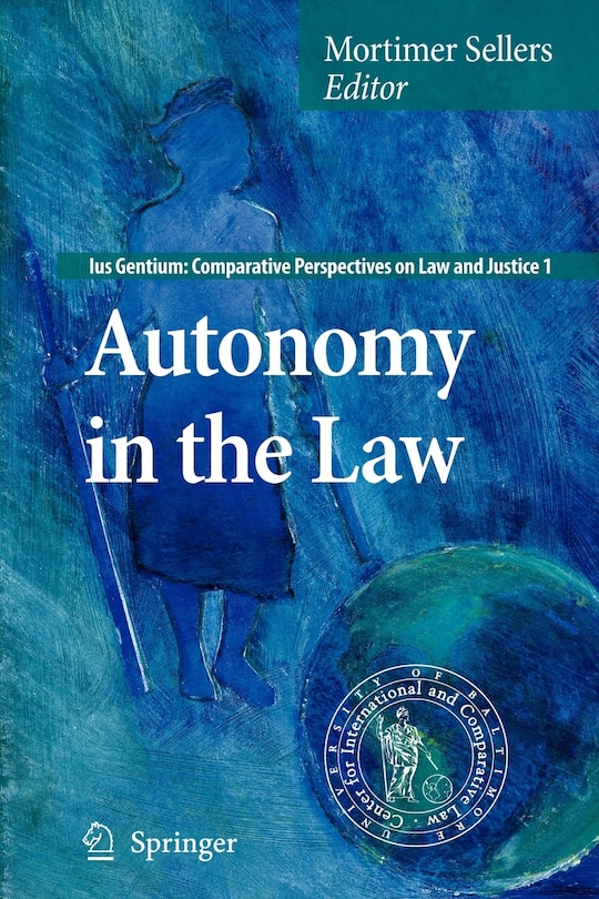 Couverture_Autonomy In The Law