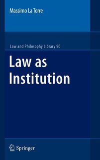 Front cover_Law As Institution