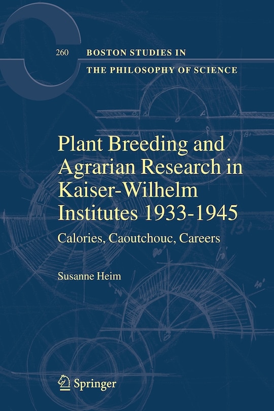 Couverture_Plant Breeding and Agrarian Research in Kaiser-Wilhelm-Institutes 1933-1945