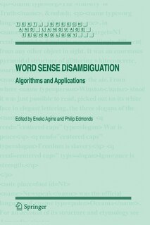 Front cover_Word Sense Disambiguation