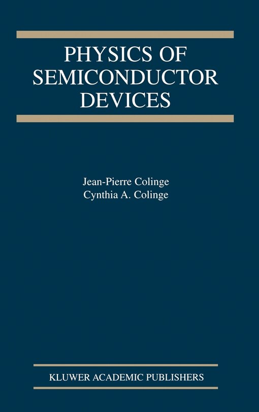 Front cover_Physics Of Semiconductor Devices