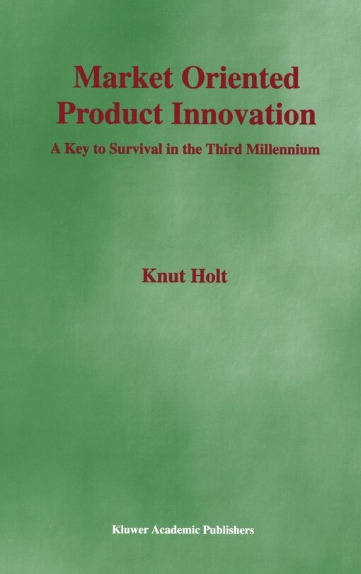 Couverture_Market Oriented Product Innovation