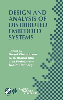 Couverture_Design and Analysis of Distributed Embedded Systems