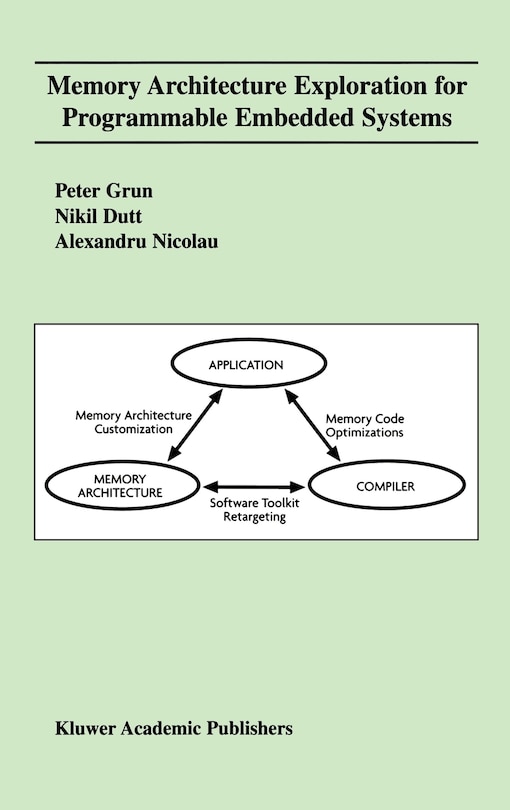 Couverture_Memory Architecture Exploration For Programmable Embedded Systems
