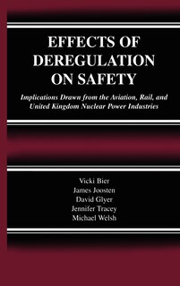 Front cover_Effects of Deregulation on Safety