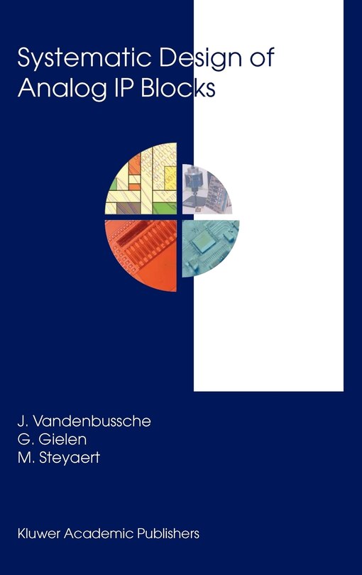Front cover_Systematic Design Of Analog Ip Blocks