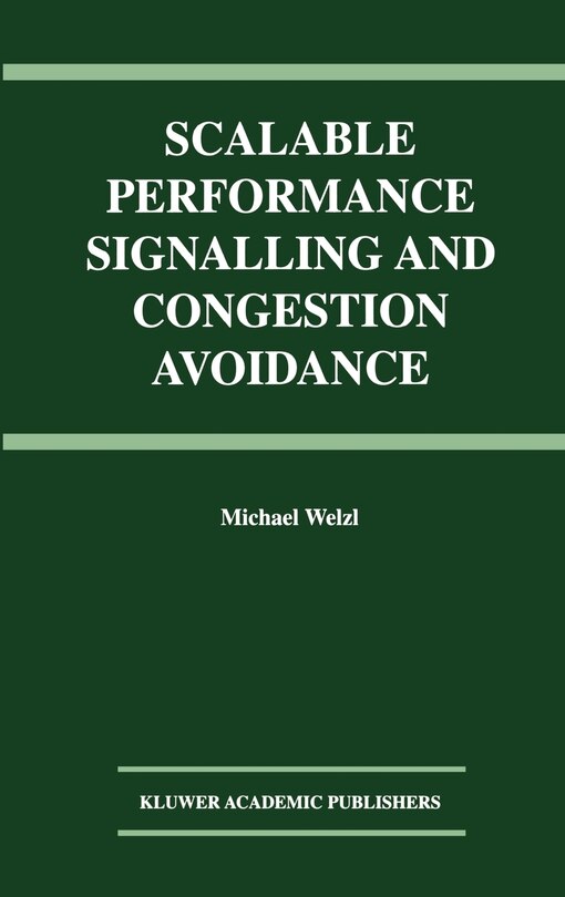 Front cover_Scalable Performance Signalling And Congestion Avoidance