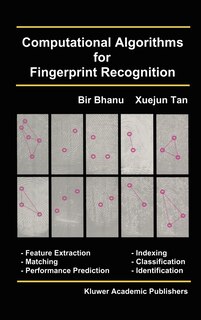 Front cover_Computational Algorithms For Fingerprint Recognition