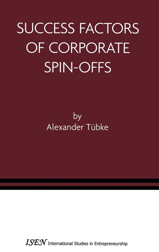 Couverture_Success Factors of Corporate Spin-Offs