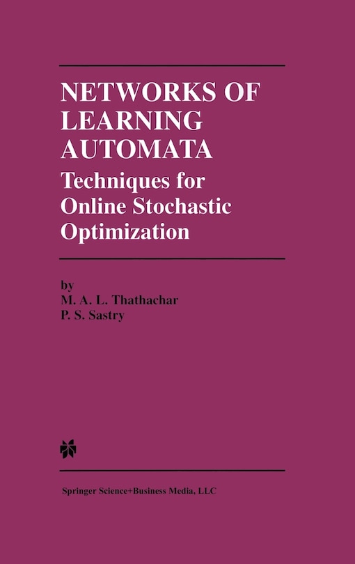 Front cover_Networks of Learning Automata
