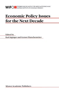 Front cover_Economic Policy Issues For The Next Decade