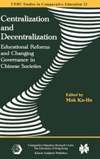 Front cover_Centralization and Decentralization