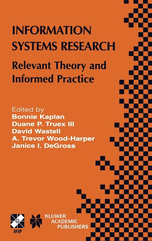 Front cover_Information Systems Research