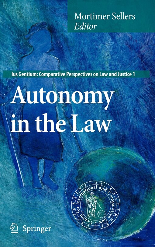 Front cover_Autonomy in the Law
