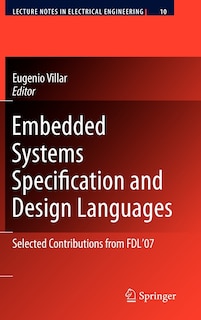 Front cover_Embedded Systems Specification and Design Languages