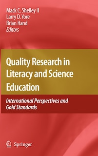 Front cover_Quality Research in Literacy and Science Education