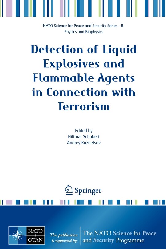 Couverture_Detection of Liquid Explosives and Flammable Agents in Connection with Terrorism