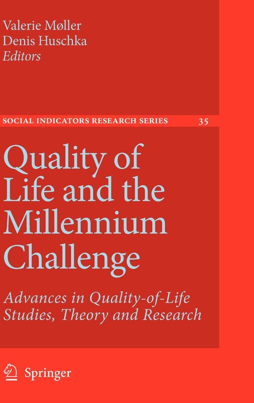 Front cover_Quality of Life and the Millennium Challenge