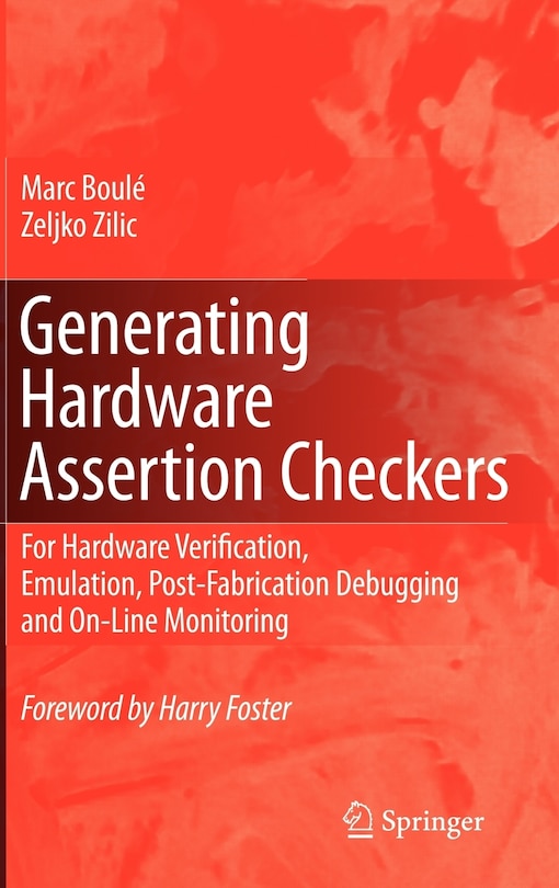 Front cover_Generating Hardware Assertion Checkers